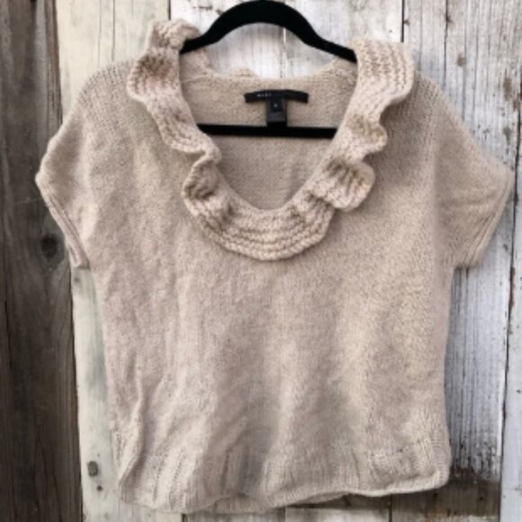 Marc Jacobs Ruffle Neckline Pullover Sweater - Picture 1 of 5